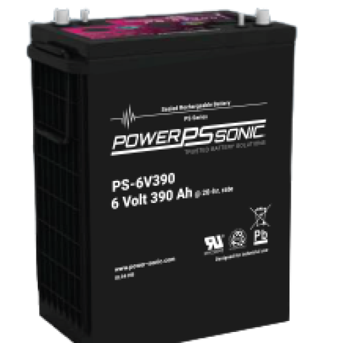 PS6V390 / SGC390 6v390 ah C20 Power-Sonic Cyclic AGM